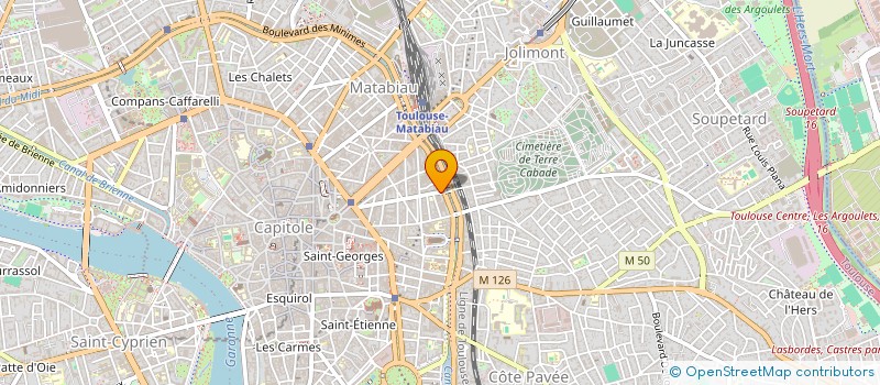 localisation de l'entreprise MAISON LOUCHEBEM à TOULOUSE