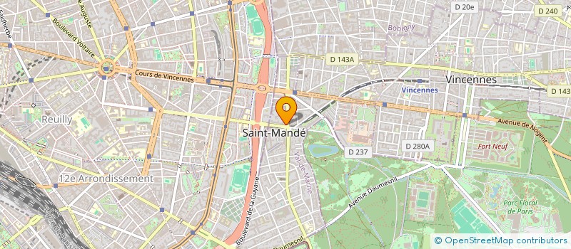 localisation de l'entreprise MAISON LOUIS à SAINT-MANDE