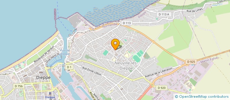 localisation de l'entreprise MAISON LOUVET à DIEPPE