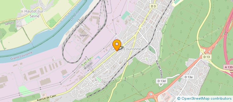 localisation de l'entreprise MAISON LUCIE  GRAND-COURONNE