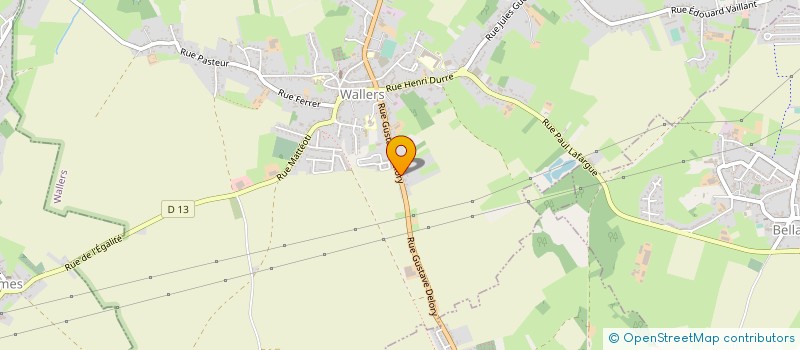 localisation de l'entreprise MAISON LUDO  WALLERS