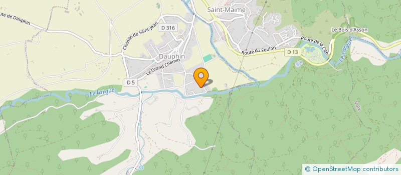 localisation de l'entreprise MAISON LUNABELLA  DAUPHIN