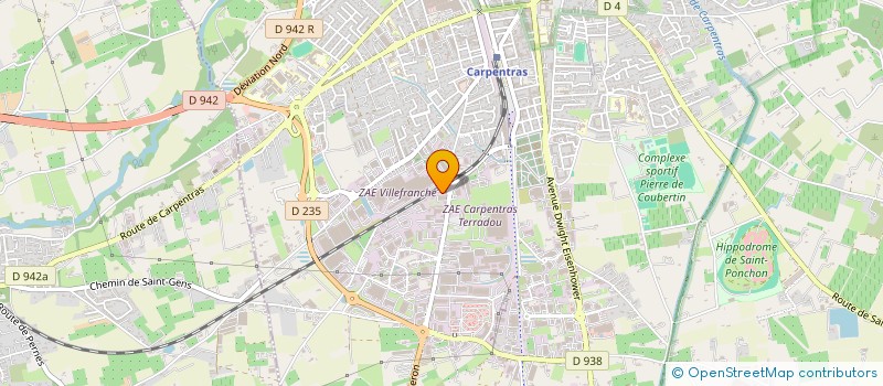 localisation de l'entreprise MAISON LUNE à CARPENTRAS