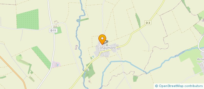 localisation de l'entreprise MAISON LUTON  INAUMONT