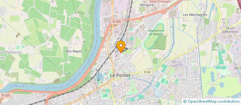 localisation de l'entreprise MAISON LUXURY RENOVATION  LE PONTET