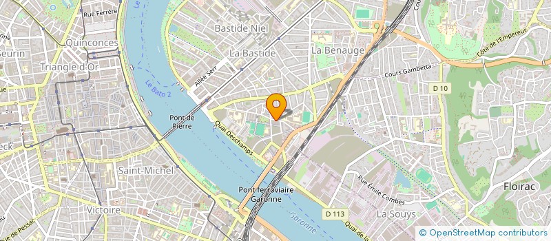 localisation de l'entreprise MAISON LYCEENS LYCEE FRANCOIS MAURIAC  BORDEAUX