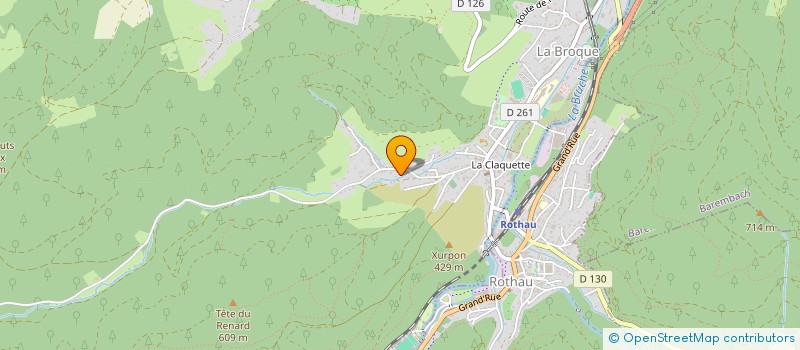 localisation de l'entreprise MAISON LYORA  LA BROQUE