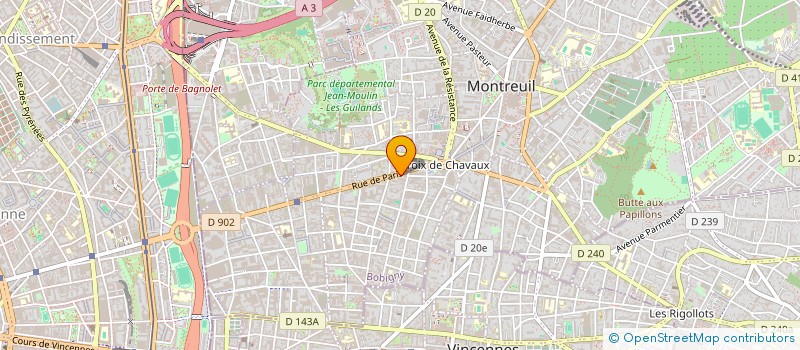 localisation de l'entreprise MAISON M  L'HAY-LES-ROSES