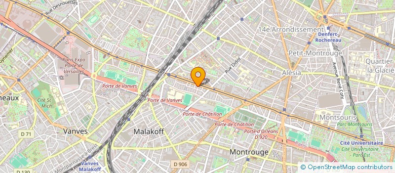 localisation de l'entreprise MAISON M  PARIS