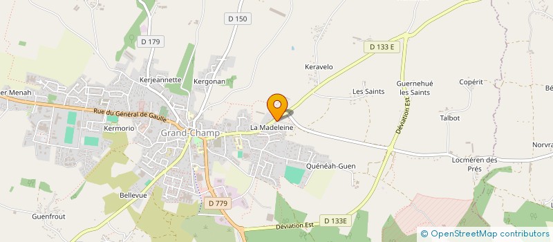 localisation de l'entreprise MAISON M  GRAND-CHAMP