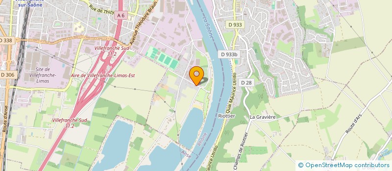 localisation de l'entreprise MAISON M à VILLEFRANCHE-SUR-SAONE