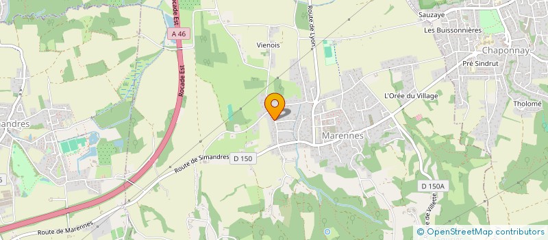 localisation de l'entreprise MAISON M  MARENNES