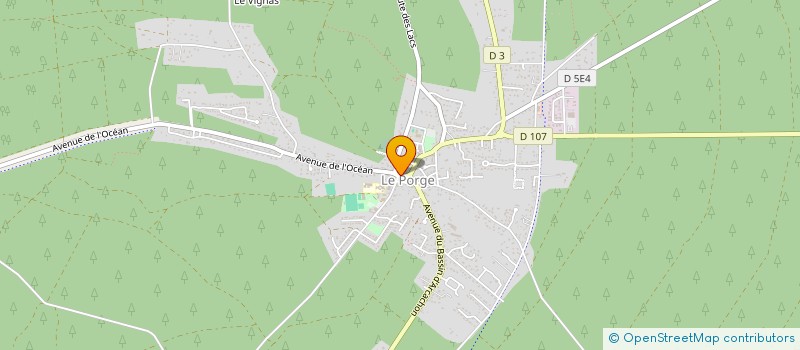 localisation de l'entreprise MAISON M II  LE PORGE