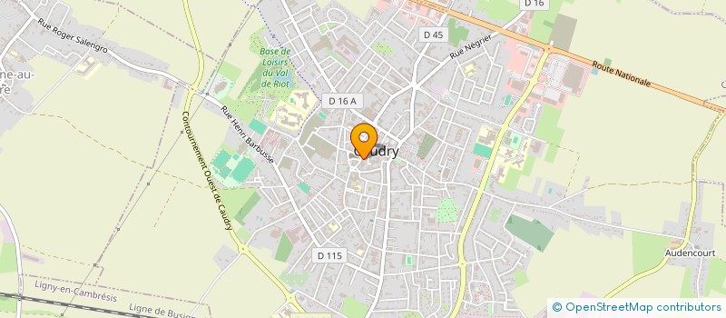 localisation de l'entreprise MAISON M & T  CAUDRY