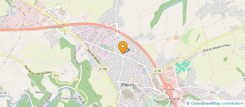 localisation de l'entreprise MAISON MA  PLERIN