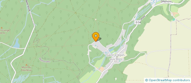localisation de l'entreprise MAISON MADAME  SAINT-CREPIN-AUX-BOIS