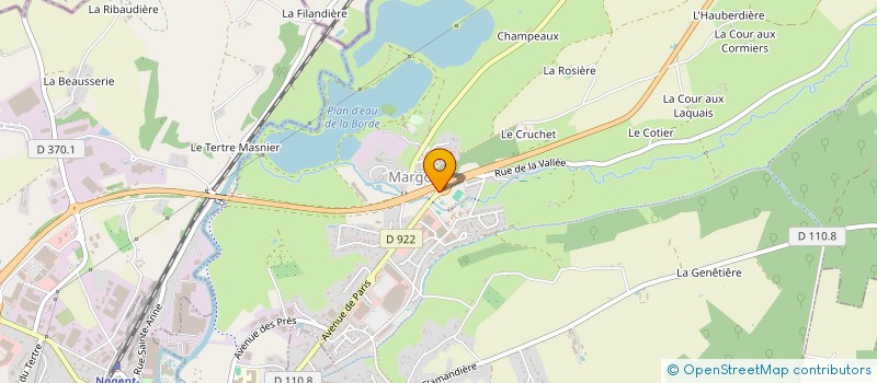 localisation de l'entreprise MAISON MADELEINE à ARCISSES