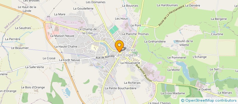 localisation de l'entreprise MAISON MAEN ROCH  MAEN ROCH