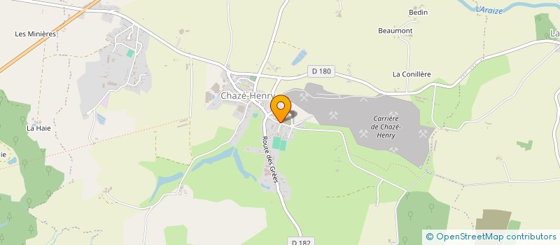 localisation de l'entreprise MAISON MAGIQUE à OMBREE D'ANJOU