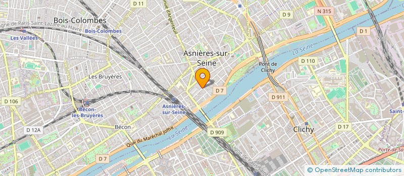 localisation de l'entreprise MAISON MAGIQUE à ASNIERES-SUR-SEINE