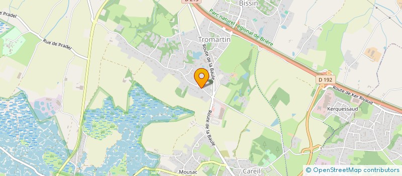 localisation de l'entreprise MAISON MAJ  GUERANDE