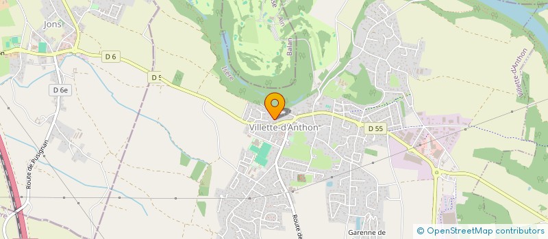 localisation de l'entreprise MAISON MAJORDOME CONCIERGERIE  VILLETTE-D'ANTHON