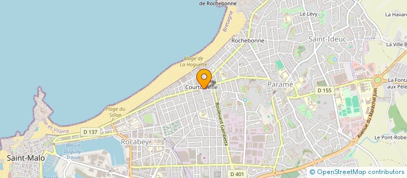 localisation de l'entreprise MAISON MALECOT à SAINT-MALO