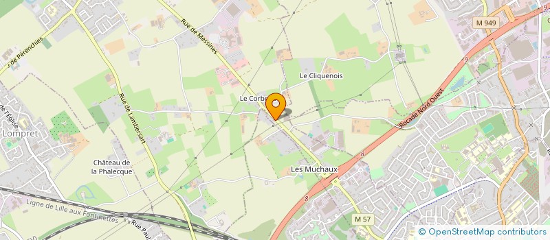 localisation de l'entreprise MAISON MANA  SAINT-ANDRE-LEZ-LILLE