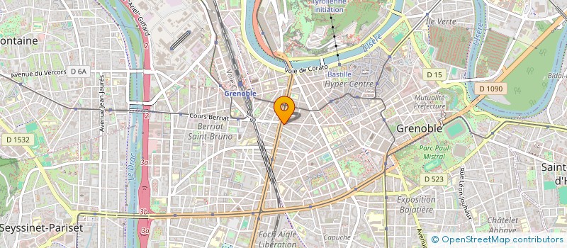 localisation de l'entreprise MAISON MANIVAL 2 à GRENOBLE