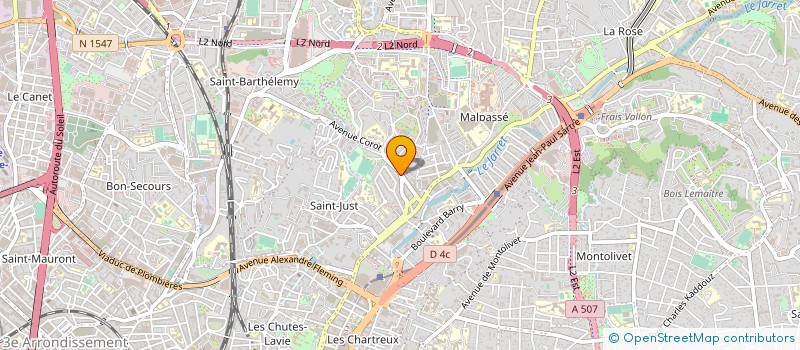 localisation de l'entreprise MAISON MANOUELIDES à MARSEILLE