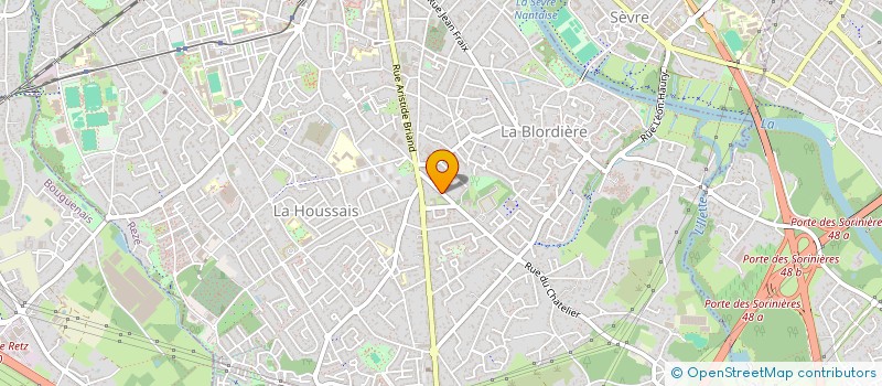 localisation de l'entreprise MAISON MANTOU  REZE