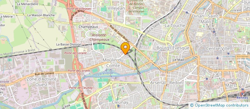 localisation de l'entreprise MAISON MARBEUF  RENNES