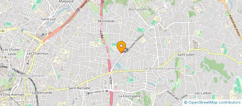localisation de l'entreprise MAISON MARIANI à MARSEILLE