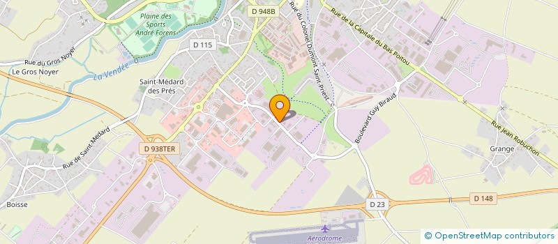 localisation de l'entreprise MAISON MARIE PIRSCH à FONTENAY-LE-COMTE