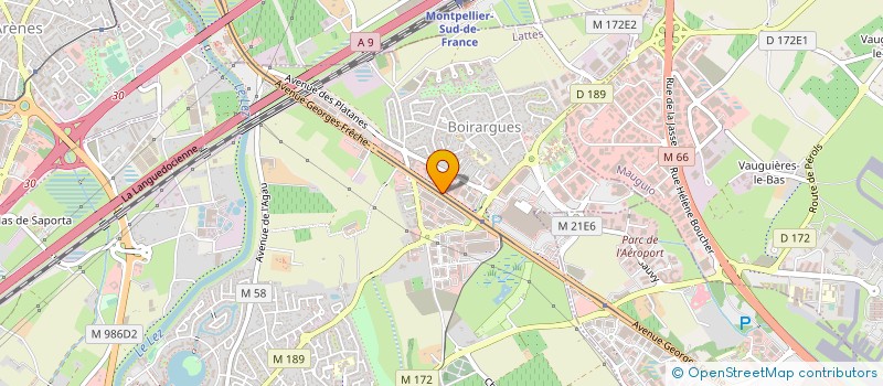 localisation de l'entreprise MAISON MARIE PROVENCE à LATTES