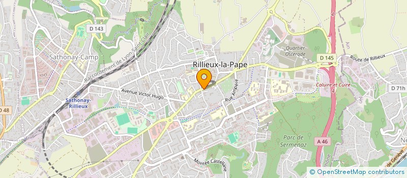 localisation de l'entreprise MAISON MARIN à RILLIEUX-LA-PAPE
