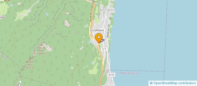 localisation de l'entreprise MAISON MARIN  BOURDEAU