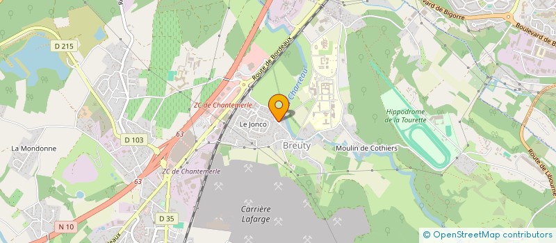 localisation de l'entreprise MAISON MARIN LA COURONNE  LA COURONNE