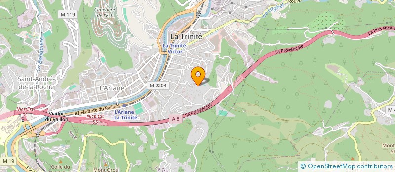 localisation de l'entreprise MAISON MARTELLO à LA TRINITE
