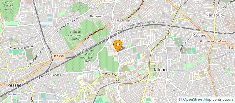 localisation de l'entreprise MAISON MATERNELLE DE CHOLET DE TALENCE à TALENCE