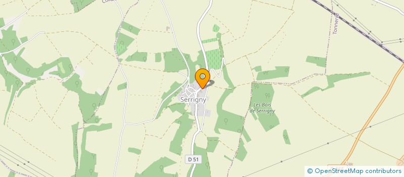localisation de l'entreprise MAISON MATHIAS à EPINEUIL