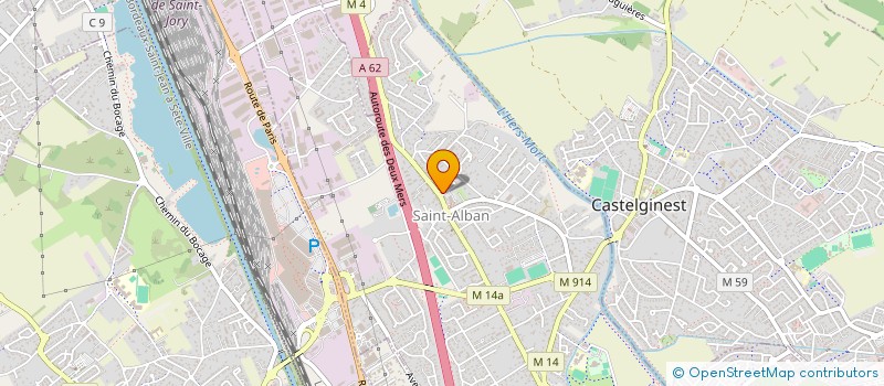 localisation de l'entreprise MAISON MAUREL  SAINT-ALBAN