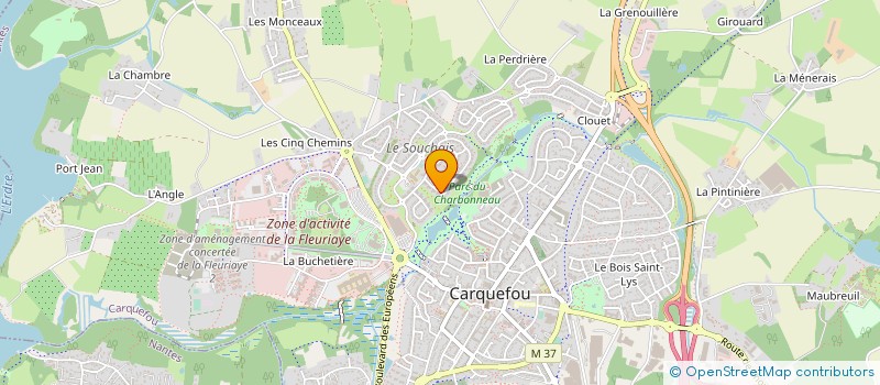 localisation de l'entreprise MAISON MAURICE à CARQUEFOU