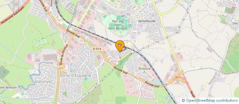 localisation de l'entreprise MAISON MAURICE  PERPIGNAN