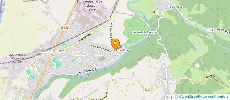 localisation de l'entreprise MAISON MAYONOVE à BRETENOUX