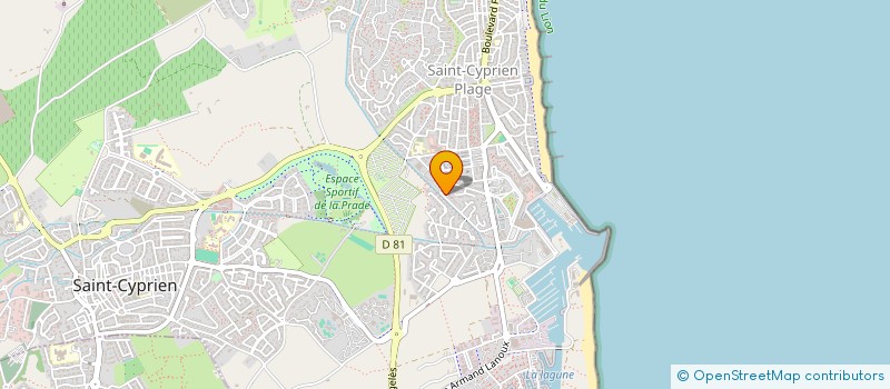 localisation de l'entreprise MAISON MAZAL  SAINT-CYPRIEN
