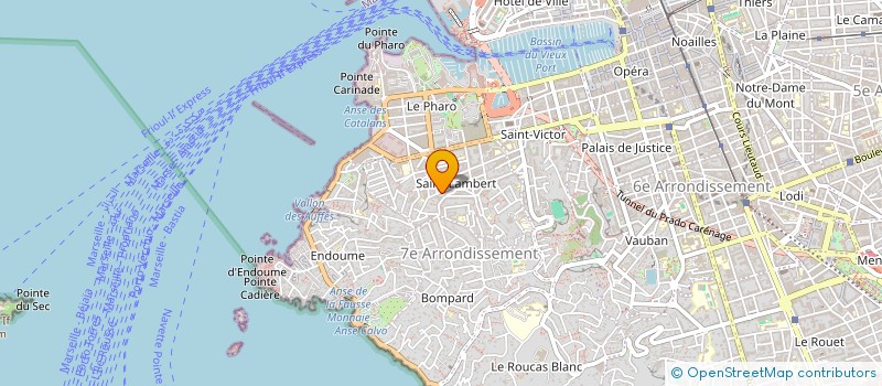 localisation de l'entreprise MAISON MAZON à MARSEILLE