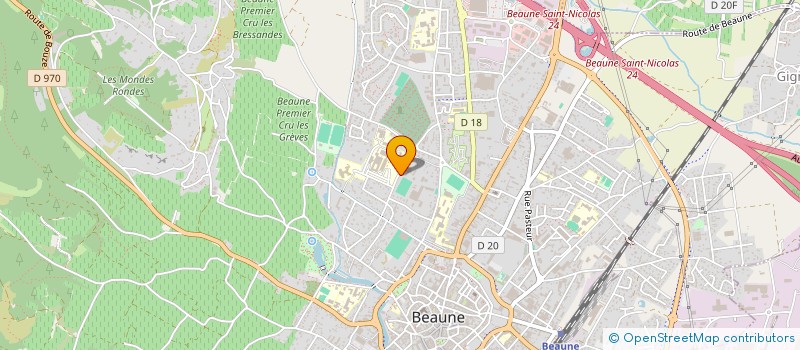 localisation de l'entreprise MAISON MED DE GARDE DU PAYS BEAUNOIS à BEAUNE