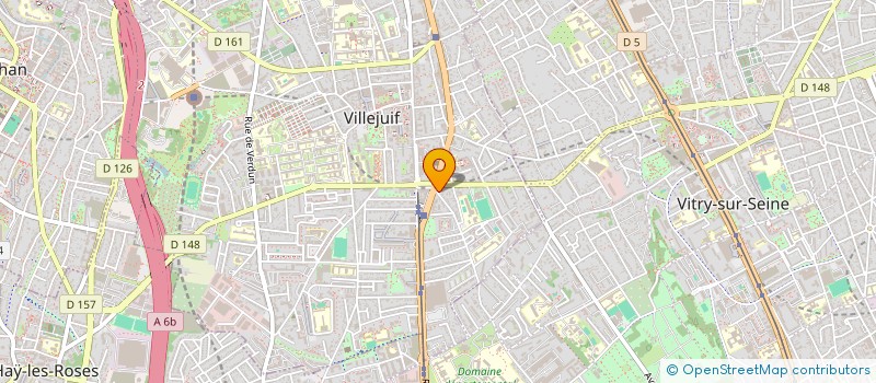 localisation de l'entreprise MAISON MEDICALE à VILLEJUIF