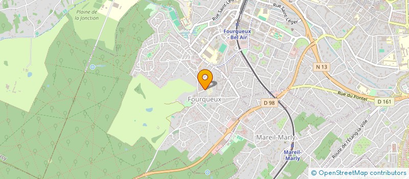 localisation de l'entreprise MAISON MEDICALE  SAINT-GERMAIN-EN-LAYE